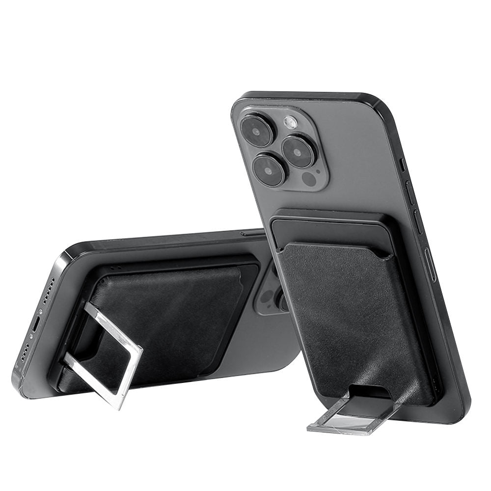 MagFlip Magnetic Wallet with Stand-Brown